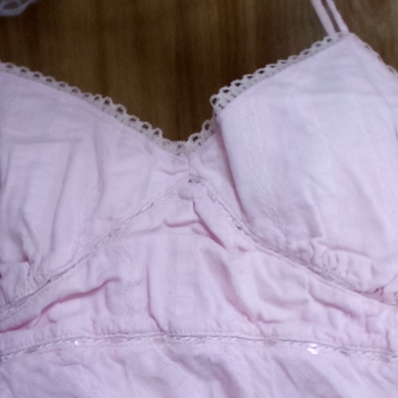 100% Cotton Pink Spaghetti - Picture 2 of 3